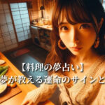 【料理の夢占い】あなたの夢が教える運命のサインとその心理