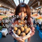 【夢占い】じゃがいもを食べる・育てる・買う夢の意味は?人生の転機のサインかも!
