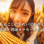とうもろこしの夢占い完全ガイド!金運・恋愛・開運メッセージを読み解く