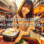 弁当の路上販売は儲かる？許可・場所・成功のコツまでゼロから解説！